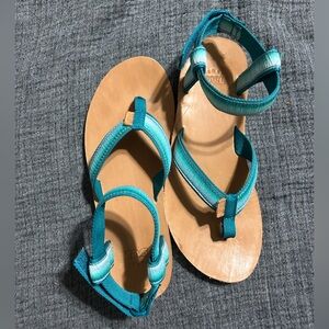 Deep Teal Ombré Tevas